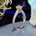 The Diamond Band Engagment Ring