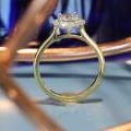 The Diamond Halo Engagement Ring - Round