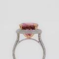 The Tourmaline & Pave Diamond Ring