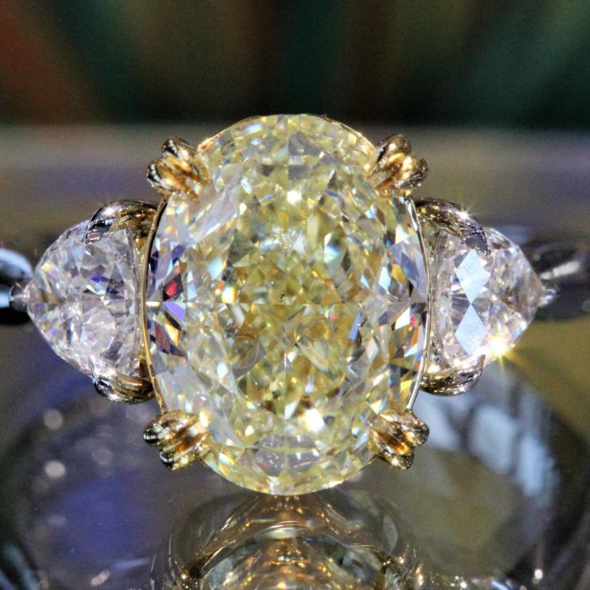 The Fancy Yellow Diamond Ring