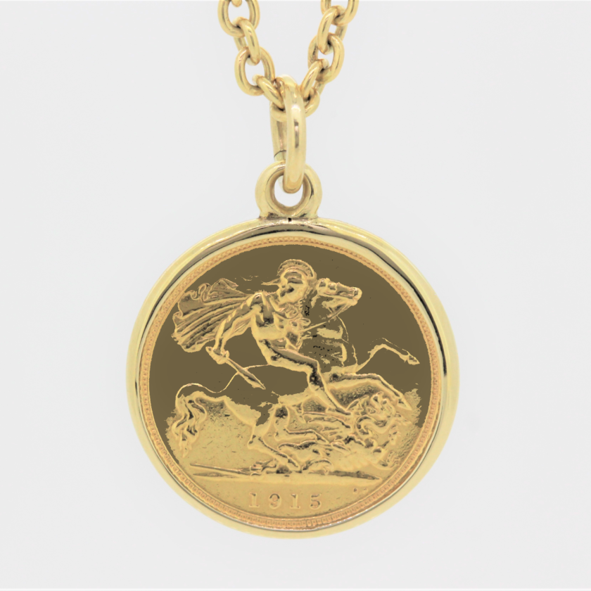 The Half Sovereign Pendant