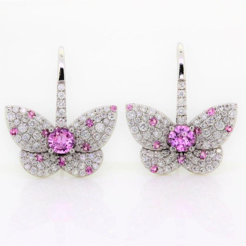 The Pave Butterfly Earrings