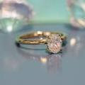 The Solitaire Engagement Ring - Oval