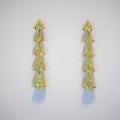 The Fancy Yellow Diamond Drop Earrings