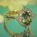 The Green Tourmaline Ring