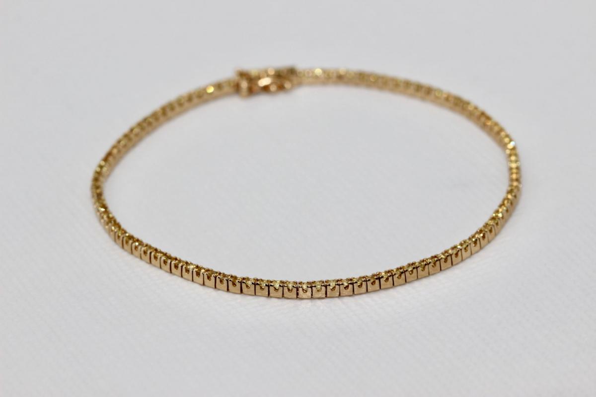 The Petite Tennis Bracelet Yellow Sapphire [1016] 0 Birkbecks