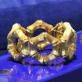 18ct Yellow Gold Bamboo Bracelet