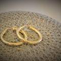 The Round Yellow Gold Hoops