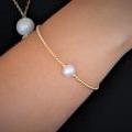 The Droplet Pearl Bangle