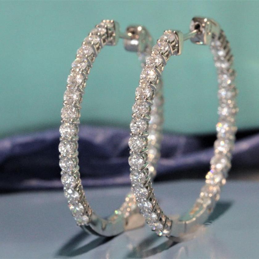 Diamond hoops online