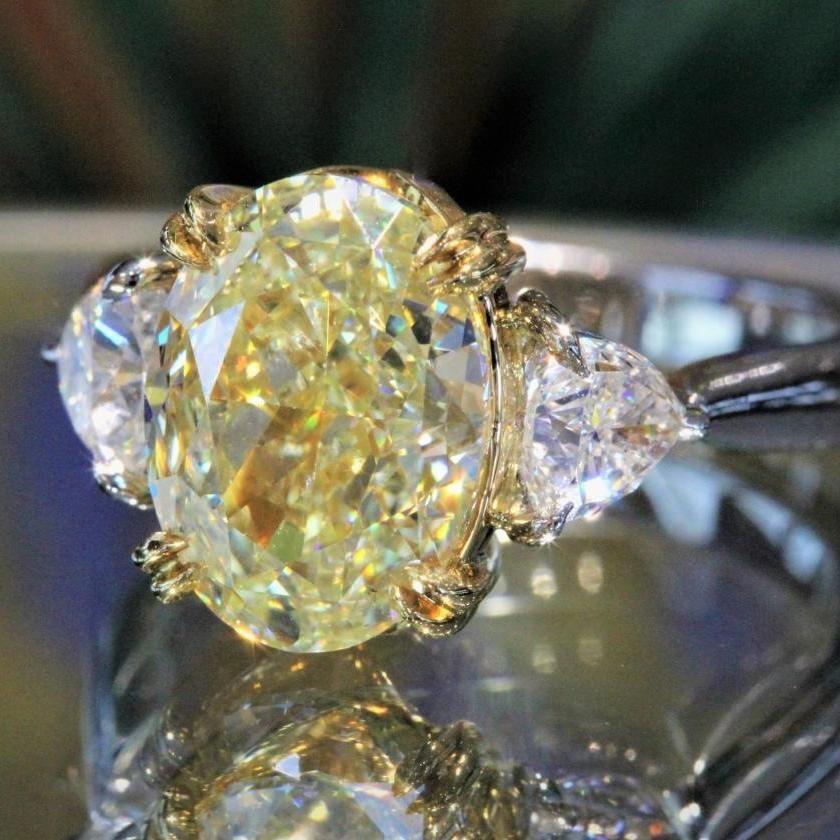 The Fancy Yellow Diamond Ring