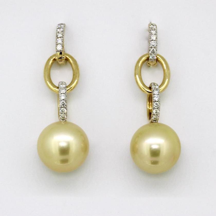 The Pearl Link Earrings