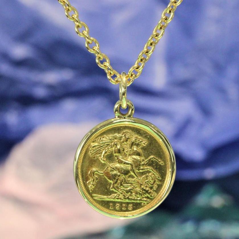 The Half Sovereign Pendant