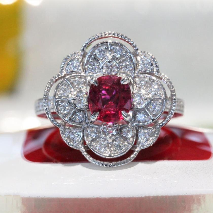 The Ruby Floret Ring