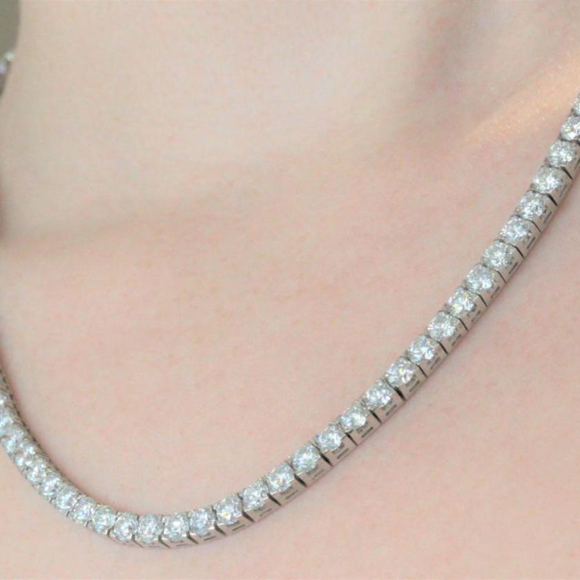 The Diamond Tennis Necklace