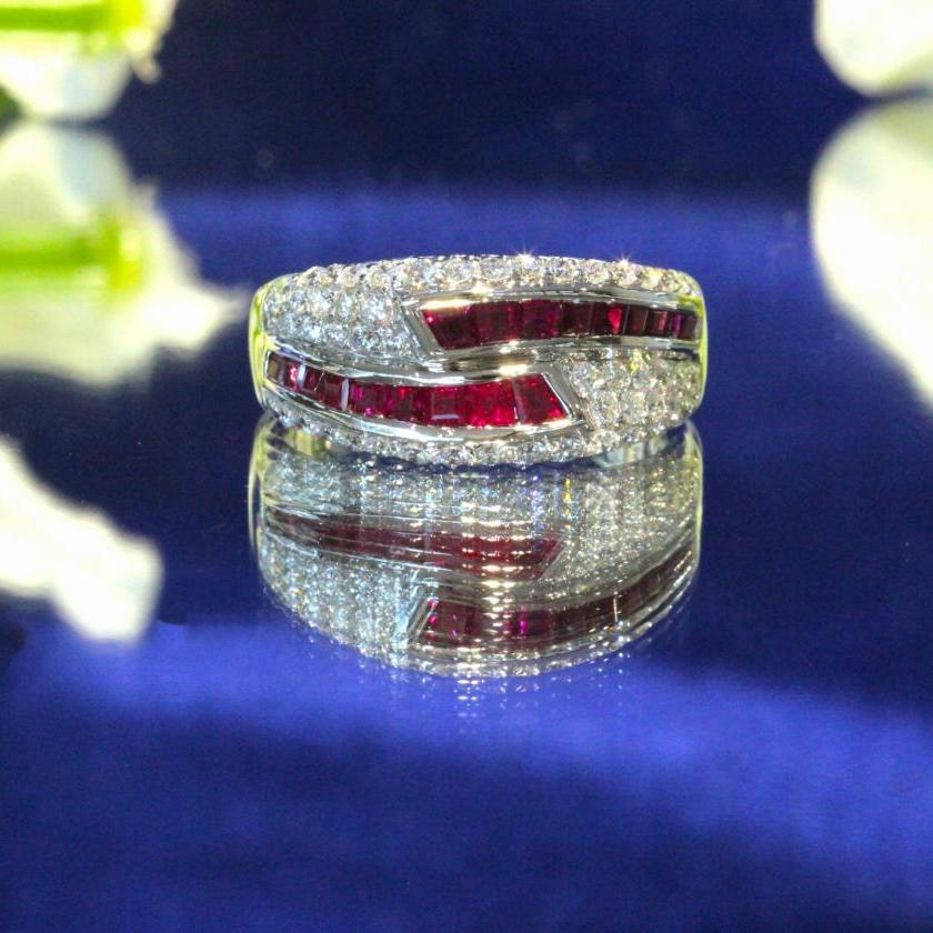 The Ruby & Diamond Dress Ring