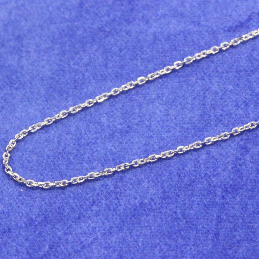 The White Gold Cable chain