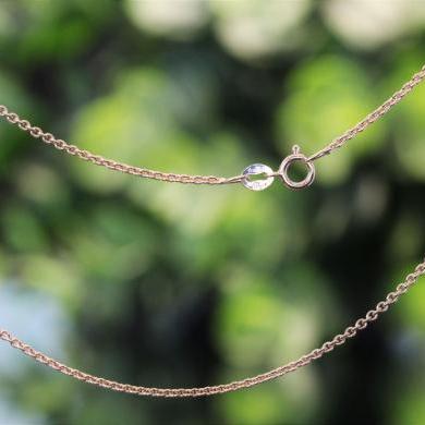 18ct Rose Gold Belcher Chain