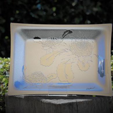 Truffle Tray by Don Sheil in Waratah Pattern