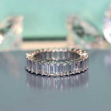 The Aquamarine Full Eternity Ring