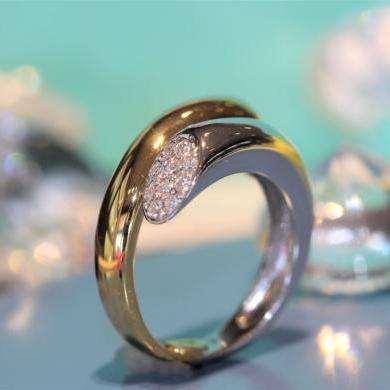 The Gold & Diamond Wrap Ring