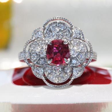 The Ruby Floret Ring