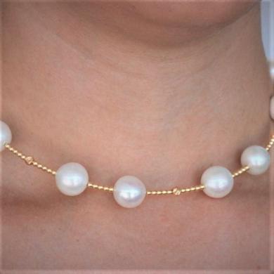 The Orbit Pearl Choker