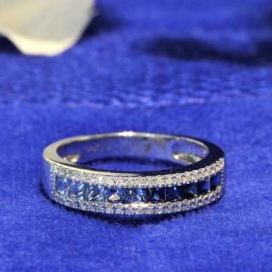 The Ombre Sapphire Ring