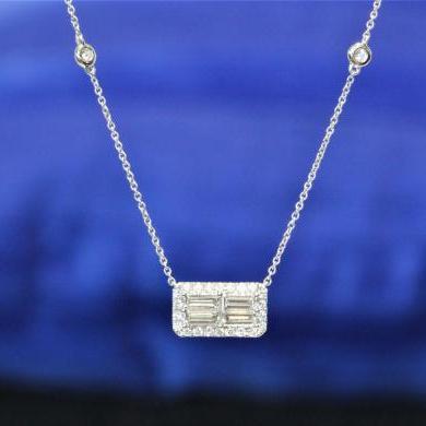 The East West Diamond Pendant