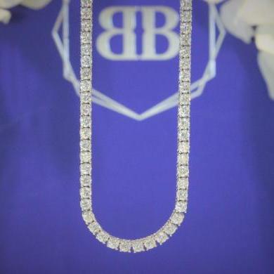 The Classic Diamond Tennis Necklace