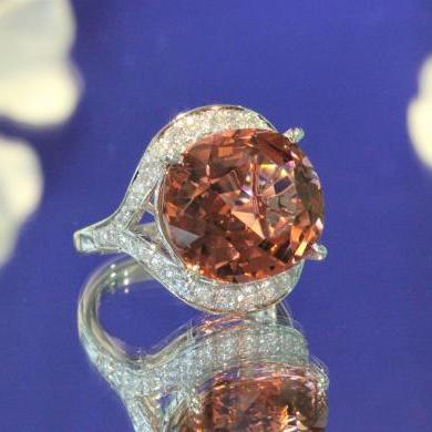 The Pink Tourmaline Ring