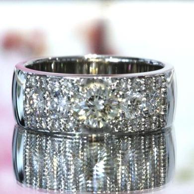The Round Diamond Dress Ring
