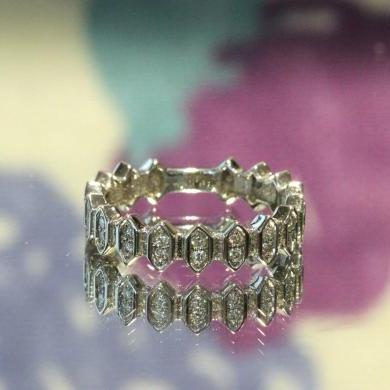 The Pillar Diamond Dress Ring