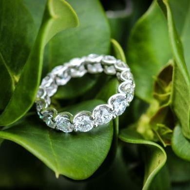 Full round diamond ring hot sale